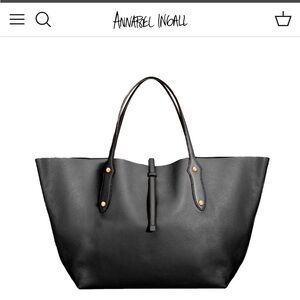 Annabel Ingall Large Black Isabella Tote